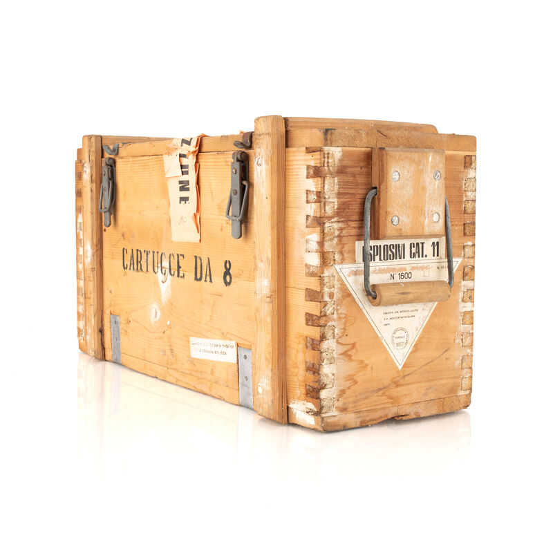 Italian Wooden Ammo Crate, , large image number 3